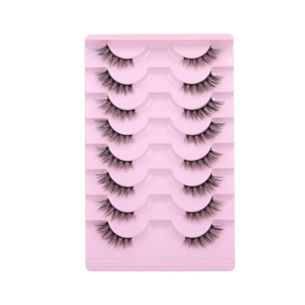 Cat Eye Lashes Accent Eyelashes Multi-layers Wispy Fluffy 3D