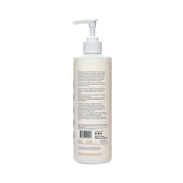 Dr. Natural Moisturizing Baby Lotion - Shea Butter Baby Lotion for Newborn and Kids 473 ml - Image 5