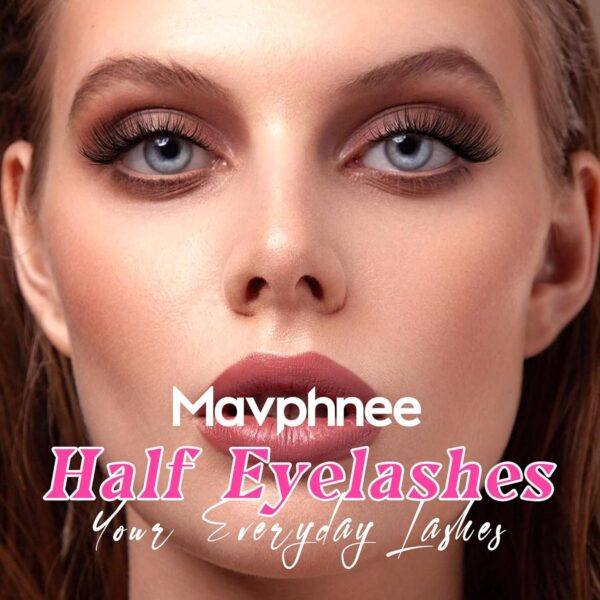 Cat Eye Lashes Accent Eyelashes Multi-layers Wispy Fluffy 3D - Image 4