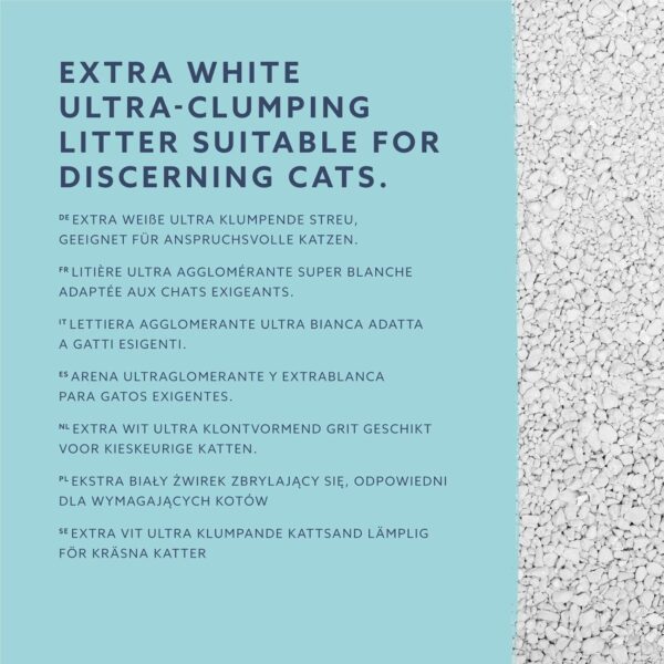 by Amazon Extra White Ultra Clumping Cat Litter 10L - Image 3