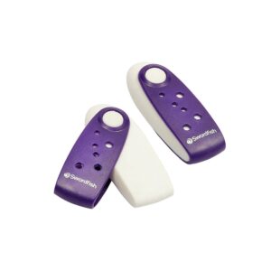 Swordfish Purple ‘Shielded’ Eraser [Pack of 2] PVC and Phthalate Free Eraser [40283]