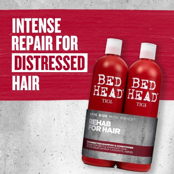 Bedhead by TIGI | Resurrection Shampoo and Conditioner Set,  2 x 750ml - Image 4