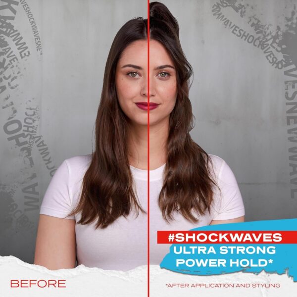 Wella Shockwaves Ultra Strong Power Hold Gel Spray, 150ml - Image 2