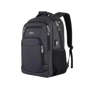 School Backpack Boys / Girls / Teenagers, Backpack School, Laptop Backpack for Men - Charcoal, 15,6 Zoll, Rucksack