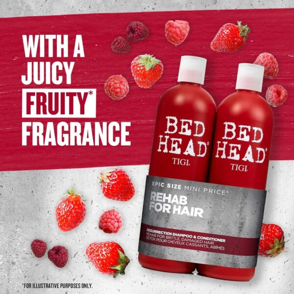Bedhead by TIGI | Resurrection Shampoo and Conditioner Set,  2 x 750ml - Image 3