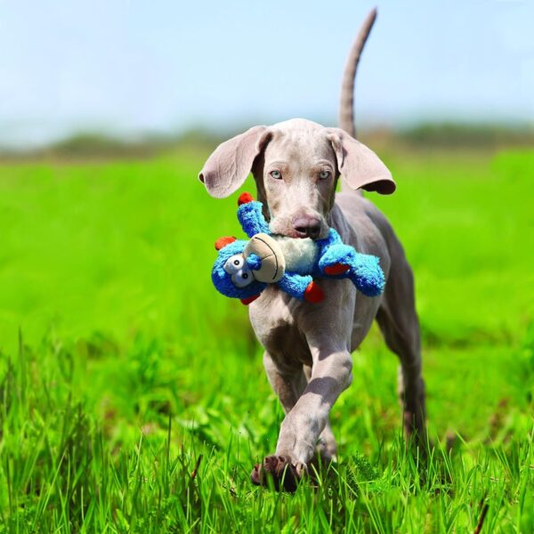 KONG - Cross Knots Monkey - Internal Knotted Ropes and Minimal Stuffing for Less Mess - For Small and Medium Dogs - Image 3